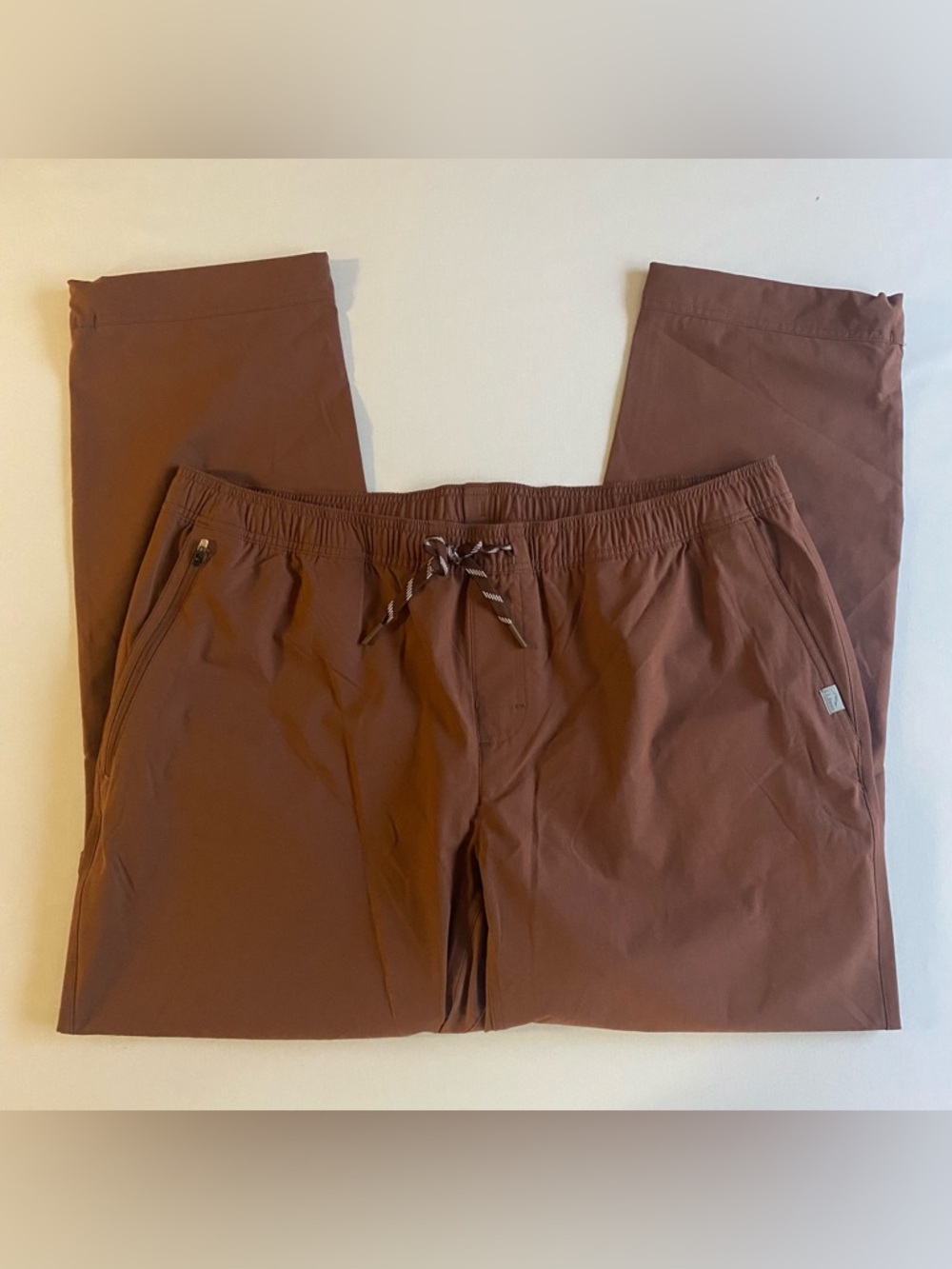 LL Bean Multisport Hike Pants Men XL 30” Woven Outdoor Trail Gorp Drawstring